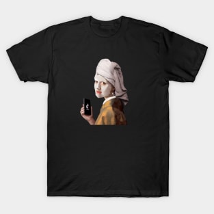 Girl with TikTok T-Shirt